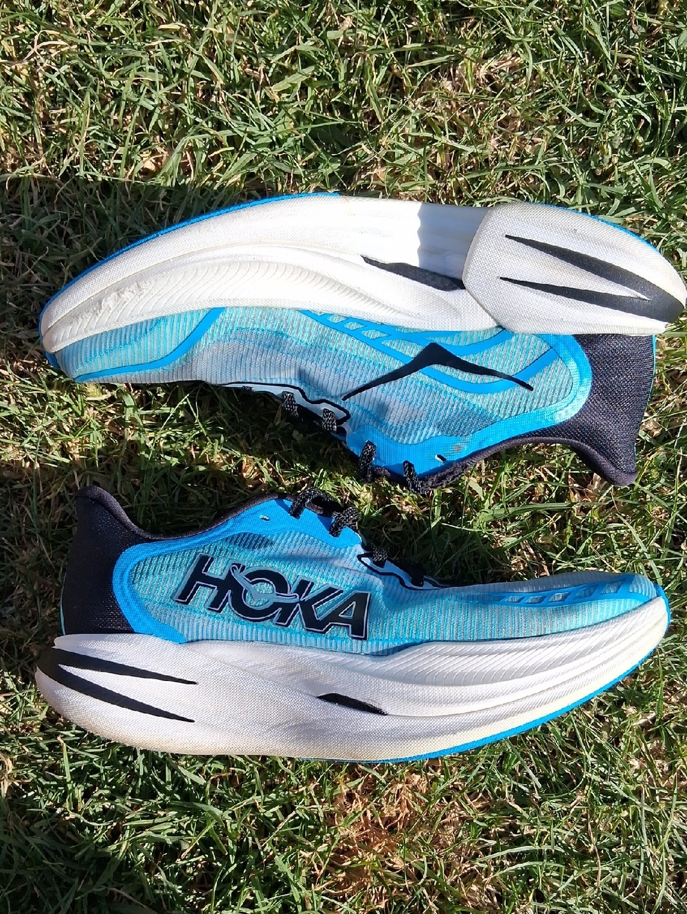 Hoka Cielo X1 2.0 Men's Running Shoes - Blue/White/Black